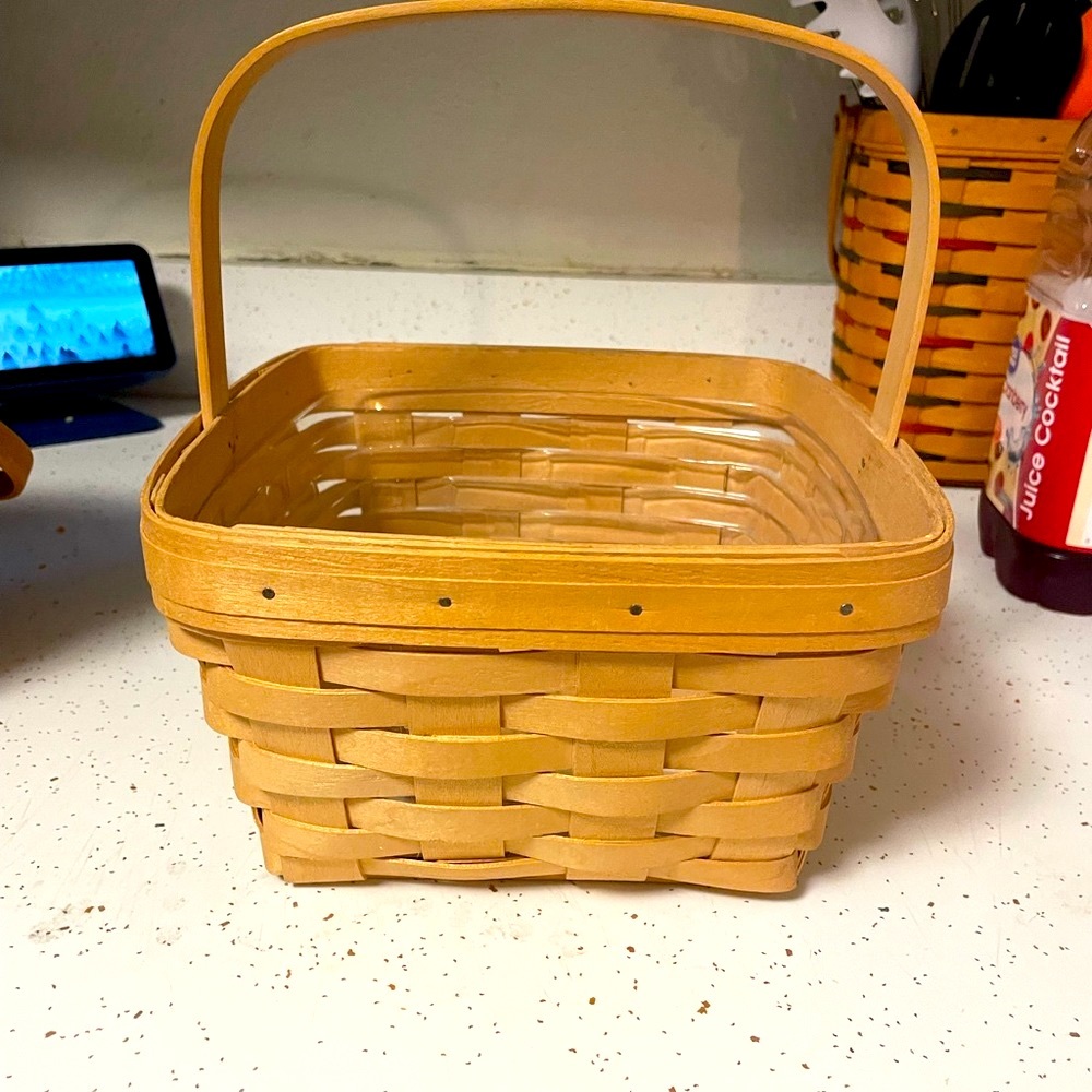 LONGABERGER TAN BASKET